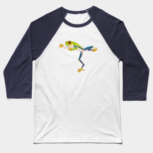 Red Eyed Tree Frog Baseball T-Shirt